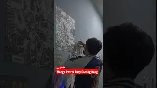 How to make Poster Anime Manga One Piece Gatling Kong #luffy #onepiece #poster