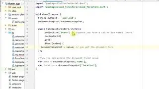 Flutter Firebase Firestore access a document with its document ID