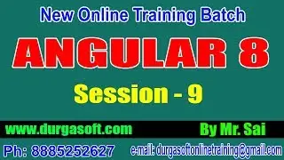 9. Creating and Running First Application in Angular 8 by Sai Sir