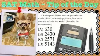 SAT Math - Tip of the Day (02.02)