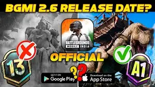 😍BGMI PLAYSTORE UPDATE  & TOP BGMI CHANGES AFTER UNBAN || 2.6 DINOSAUR UPDATE COMING