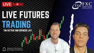 Live Trading  XAUUSD | US100 | ES Futures  with Tim Hutter and Spencer J. - 26.09.2024