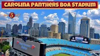 CAROLINA PANTHERS - Bank of America Stadium - Drone Video