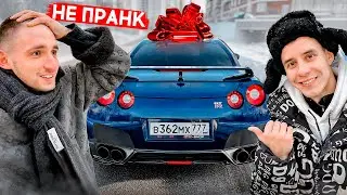 ГОРДЕЙ подарил GT-R ЛИТВИНУ. На этот раз настоящий! НЕ ПРАНК.