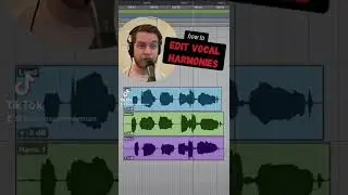 how to edit vocal harmonies