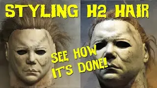 STYLING H2 MICHAEL MYERS HAIR - HALLOWEEN 2, DICK WARLOCK STYLE