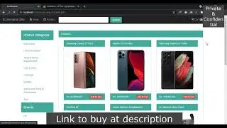 Ecommerce Site Full PHP Project with Source Code