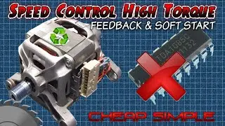 Washing Machine Motor Control Speed-Power Lathe Machine Saw