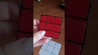 Нарисовала кубик рубика с помощью 3D ручки | PIXEL