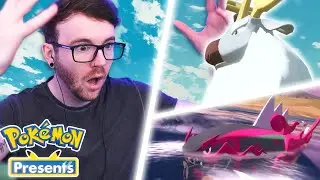 NEW POKEMON FORMS?! • Pokémon Presents LIVE Reaction