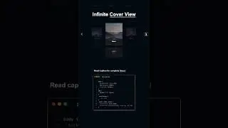 ♾️ Infinite Cover View 2025! 💻✨ | Smooth Scrolling Effect in 60 Seconds||