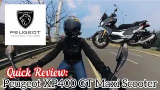 Quick Review: Peugeot XP400 GT (Kakaibang Maxi Scooter 'To!)
