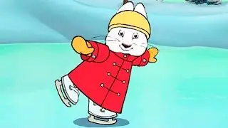 Max and Ruby Figure Skating with Ruby