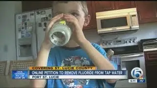 Online petition to remove fluoride from tap water