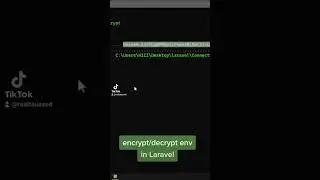encrypt/decrypt env in Laravel  