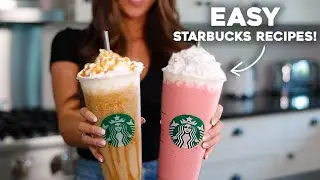 MAKING STARBUCKS DRINKS AT HOME!