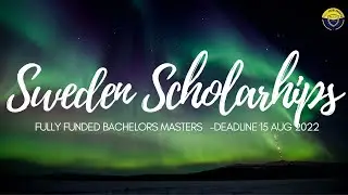 Study in Sweden Free Fully Funded Scholarships in Sweden 2023-2024 Bachelors ,Masters