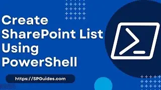 How to Create SharePoint List and Columns Using PnP PowerShell | PowerShell Create a SharePoint List