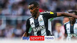 Alexander Isak an injury doubt for Newcastle ahead of Man City clash