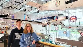 We Rode The D.C. METRO To The AIR & SPACE MUSEUM! | Plus National Botanic Gardens & U.S. Capitol