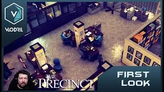 First Look - The Precinct - Steam Next Fest Demo - Noir Detective Sandbox Game - 4K