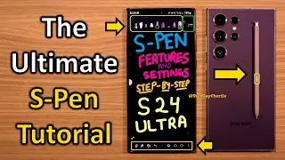 S24 Ultra - Every S-Pen Feature & Setting Explained Step By Step ✔🖊