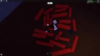 Roblox: Lumber Tycoon 2: Volcano eruption? Or just flying logs?