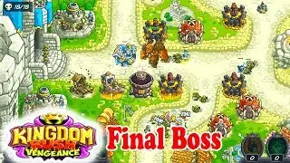Kingdom Rush Vengeance win The Final Boss - Denas's Castle Veteran Difficulty