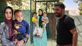 Moments of love and togetherness 😍: Parisa's visit to Saifullah and Arad / Nomadic documentary