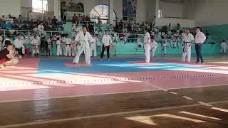 Qizlar jangi Kyokushin Karate Navoiy Ochiq kubogi | Бой Девушки Кёкушин Каратэ Открытый Кубок Навои