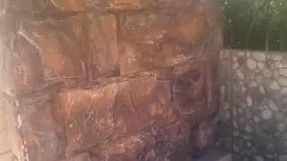 Штукатурка под камень.  Часть  2.
