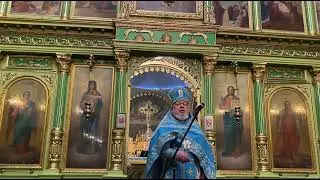 Благовещение Пресвятой Богородицы. Слово почетного настоятеля прот. Виктора Петлюченко