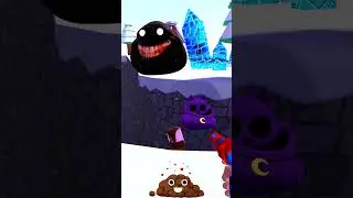 ALL THE POU BOU'S REVENGE DEMON ALIEN POULINA CREEPYPASTA POU TYPES in MAGIC WINTER CITY ! #shorts