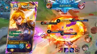 SAVAGE?!! LAST MATCH BEFORE END SEASON! (intense match) HYPER CARRY FANNY GAMEPLAY!
