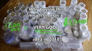 Why buying 1200 oz of silver in 2018 was a VERY GOOD idea!