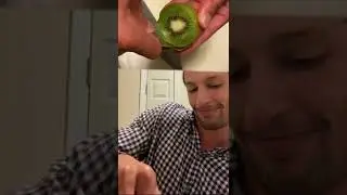 **Best Way - How To Peel a Kiwi - Secret Trick