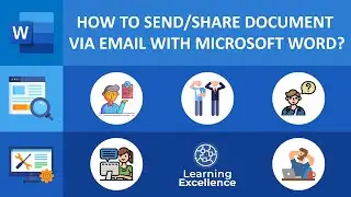 How to Send/Share document via email with Microsoft Word?