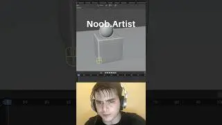 Noob vs Pro artist: shrink wrap constraint 