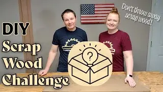 Scrap Wood Challenge | Mystery Project | Don't Throw Away Scrap Wood! | Woodworking