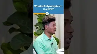 What is Polymorphism? | Java Interview Question | #shorts #kiransir #javaprogramming