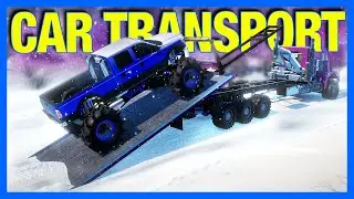 Snowrunner : The MEGA Truck Transportation!! (Snowrunner New Expansion)