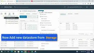 How to set up LUNs and local storage configuration in VMware vCenter | Datastore Configuration.