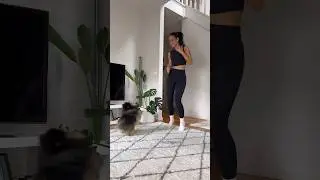 Owner and dog dance to kung fu fighting trend 💃🏻 