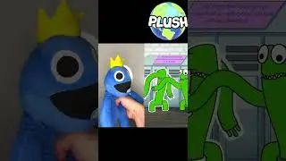 Blue helps Green! 💙💚 Rainbow Friends Roblox 