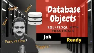 2 What are database objects? | DBMS | Function vs Procedure | DB Views | DB Tables | Database Index