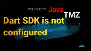 Dart SDK is not configured