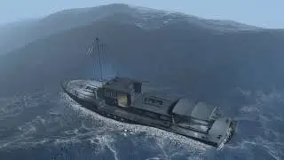 Ocean Storm test_ Raw Rnd  in houdini 8!