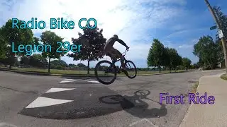 Radio Bikes Legion 29er BMX First Ride & Impressions