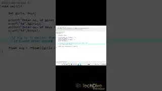 C language program to find Average in Float 