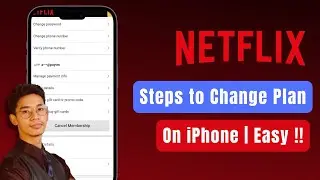 How to Change Plan in Netflix on iPhone !